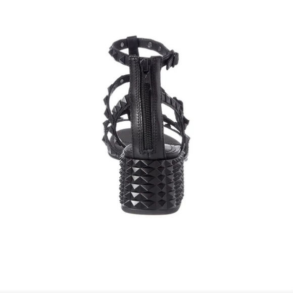 Valentino style Ash Rolls Bis S Studded Block Heel Sandals - Picture 3 of 7